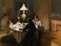Monet, Claude Oscar - The Dinner